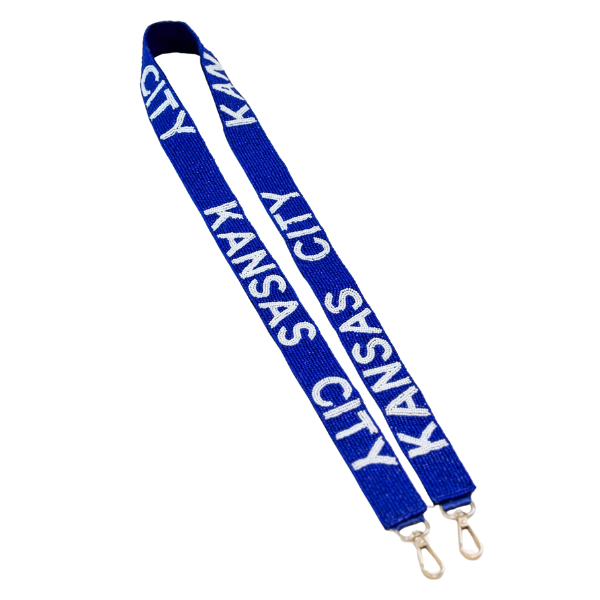 Kansas City Royal Beaded Purse Strap