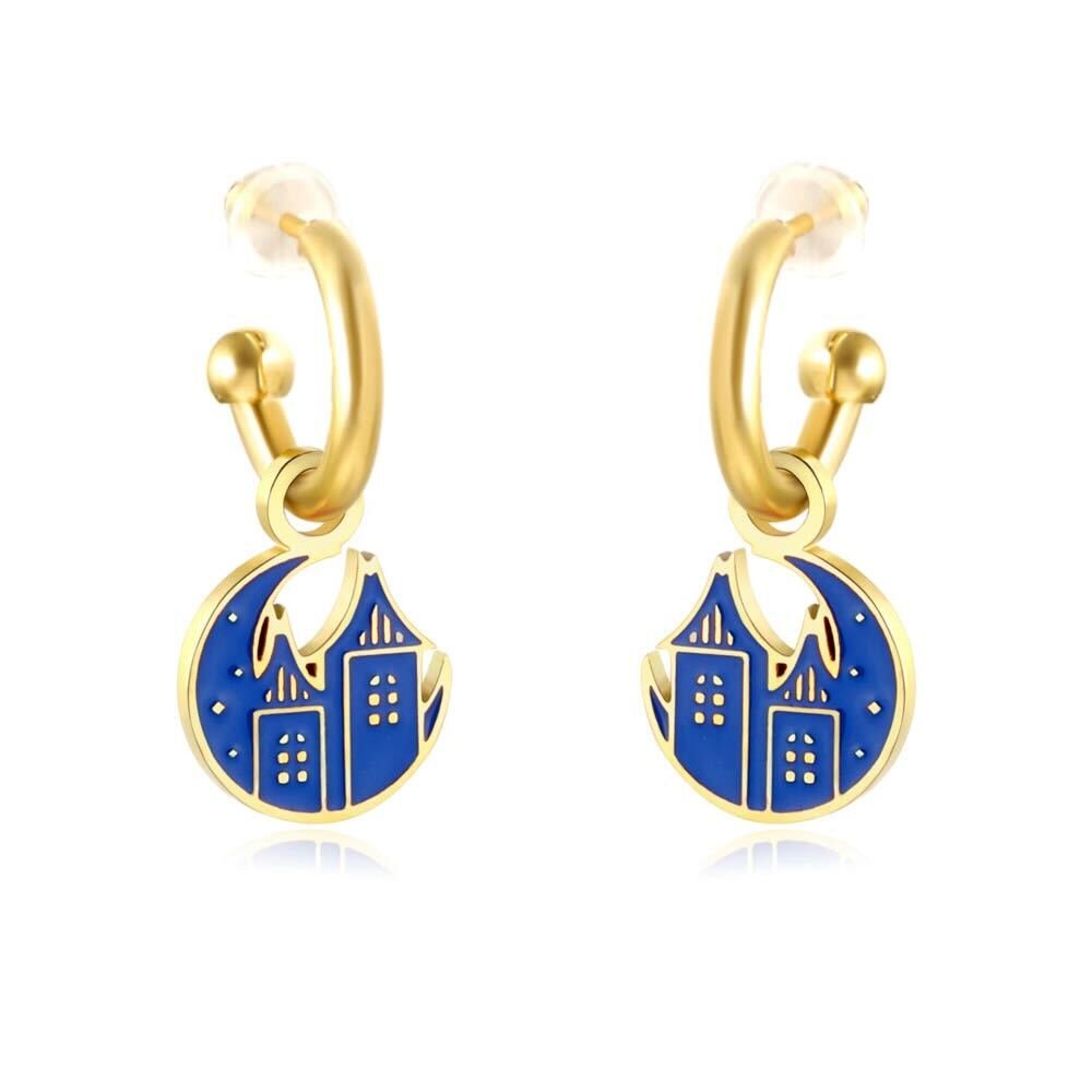 EB x Starlight Towers Hoop Earrings