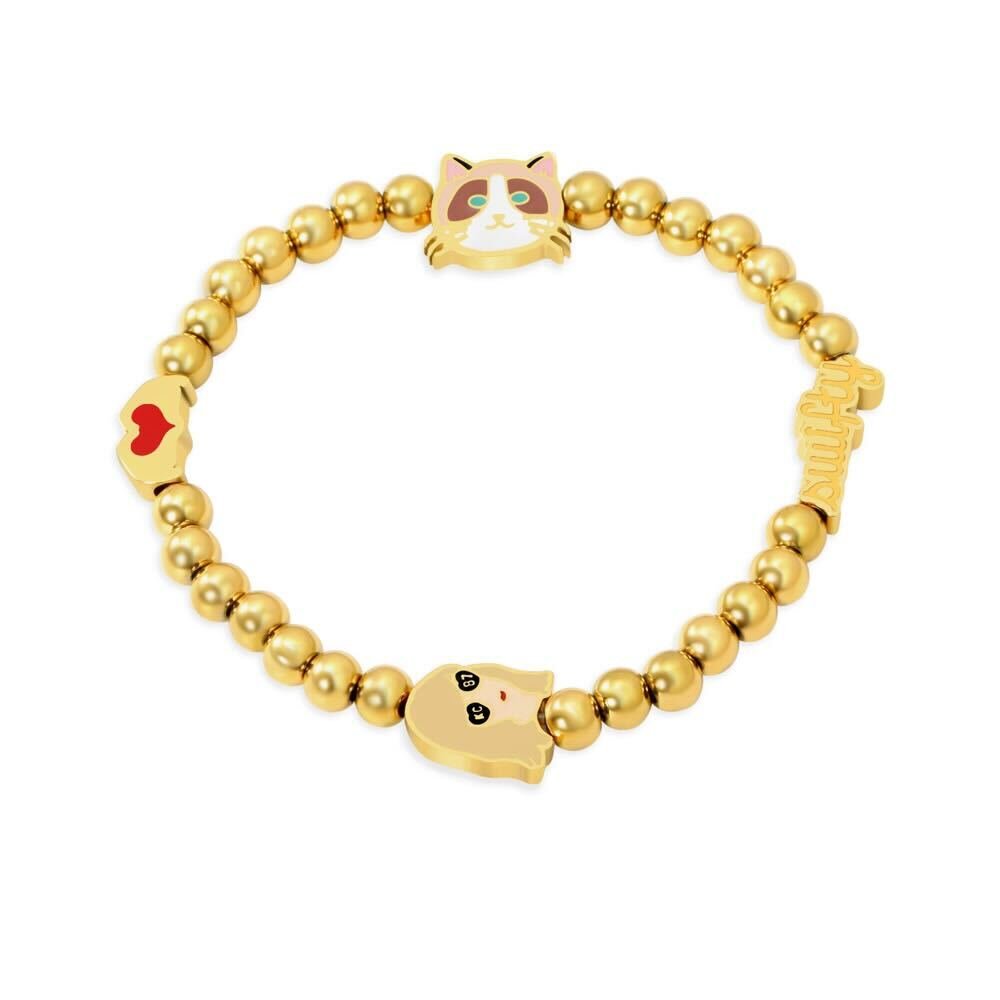 Swifty Gold Beaded Bracelet