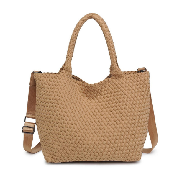 Sol and Selene 'Sky's the Limit' Medium Woven Neoprene Tote