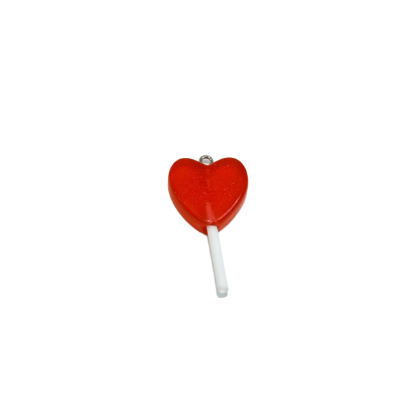 Additional Charm Bar Charms - Heart Lollipops