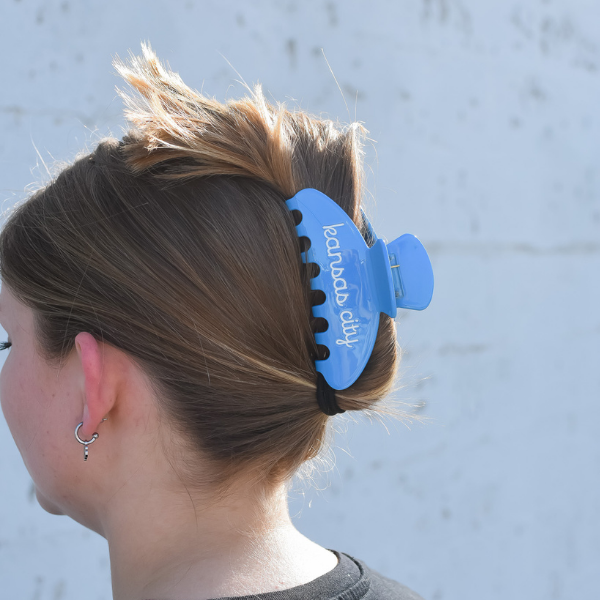 Kansas City Royals Blue Claw Clip