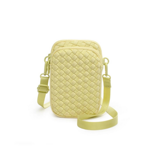 Sol and Selene 'Divide & Conquer' Woven Neoprene Crossbody Bag