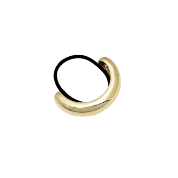 Gold Accent Hair Tie