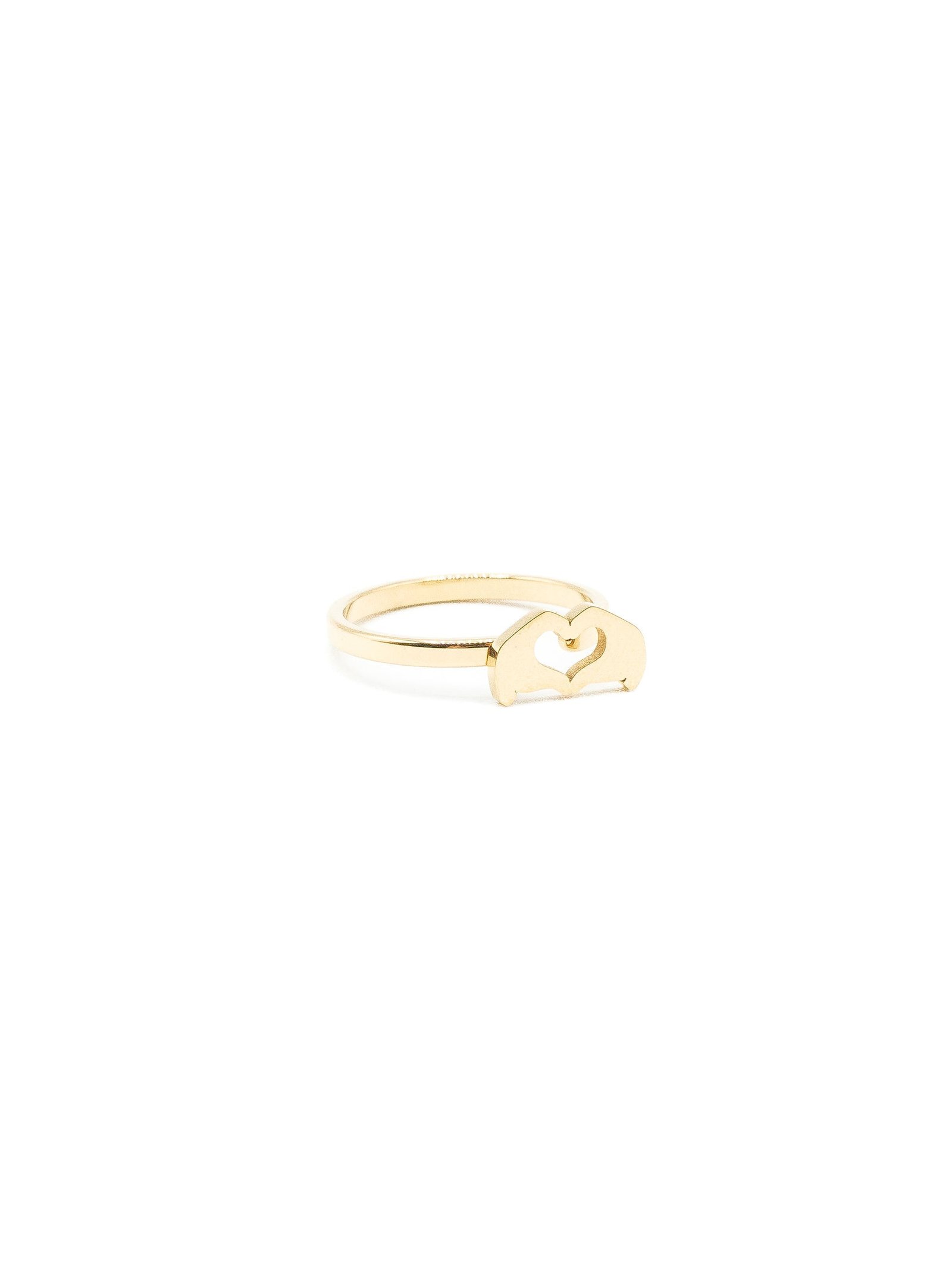 Swifty Heart Hands Ring