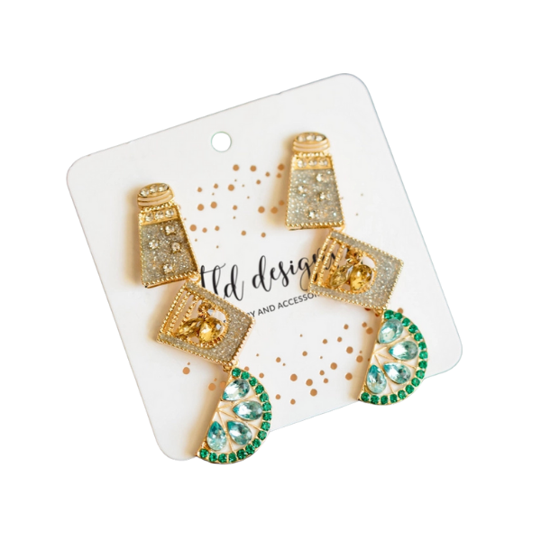 '1 Tequila, 2 Tequila' Statement Earrings