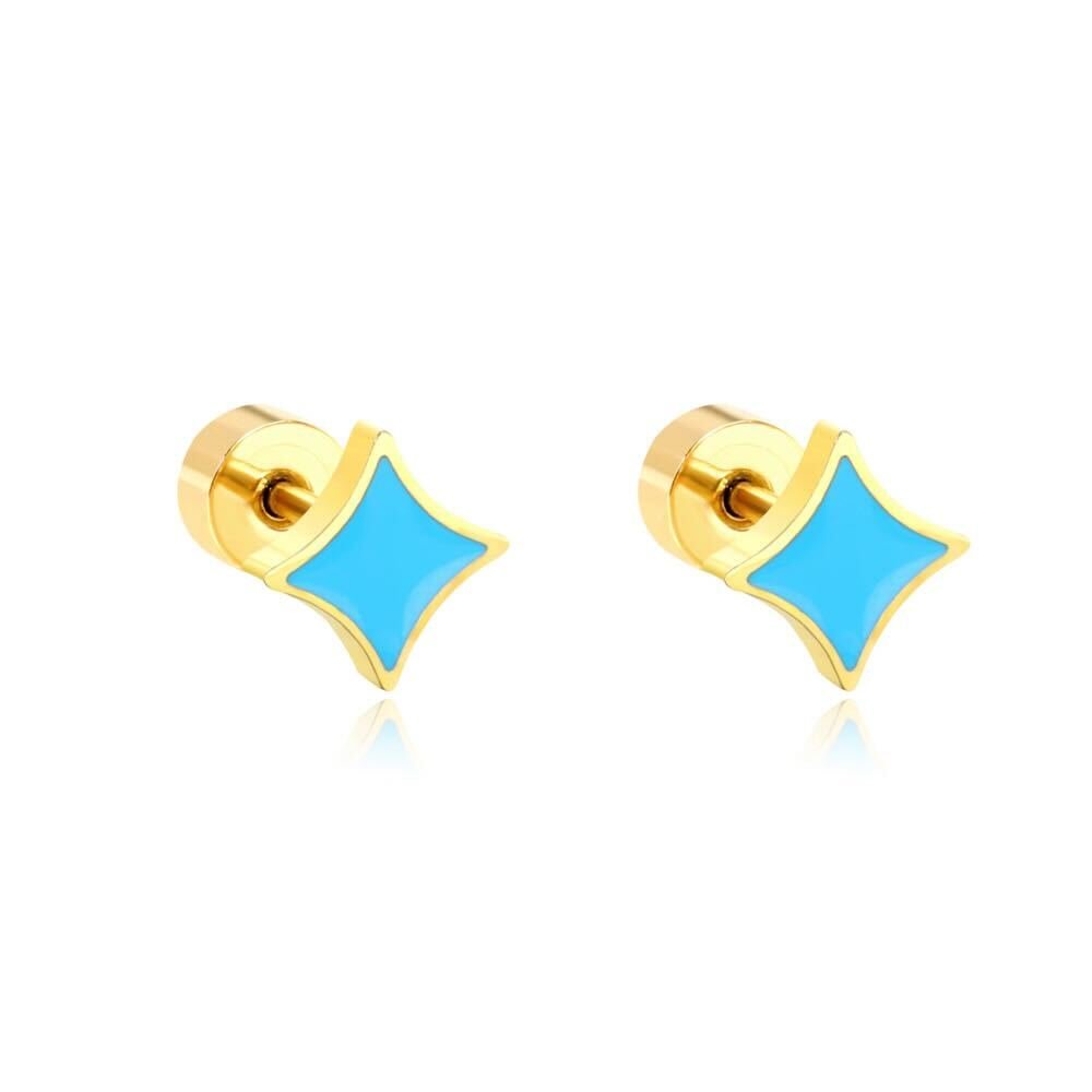 EB x Starlight Blue Star Stud Earrings