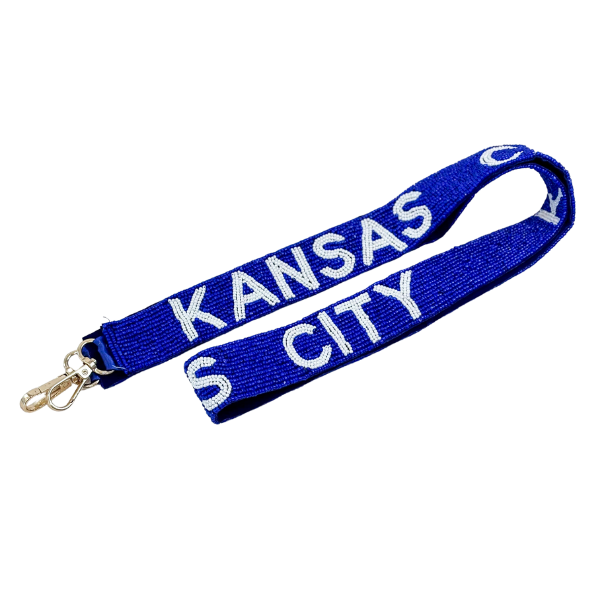 Kansas City Royal Beaded Purse Strap