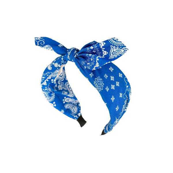 Paisley Bow Headband