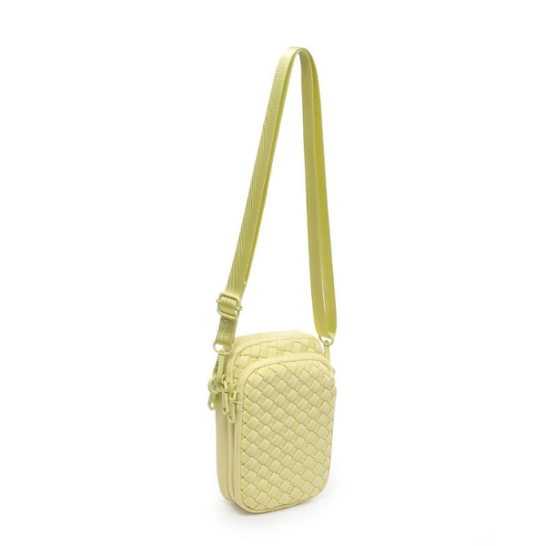Sol and Selene 'Divide & Conquer' Woven Neoprene Crossbody Bag