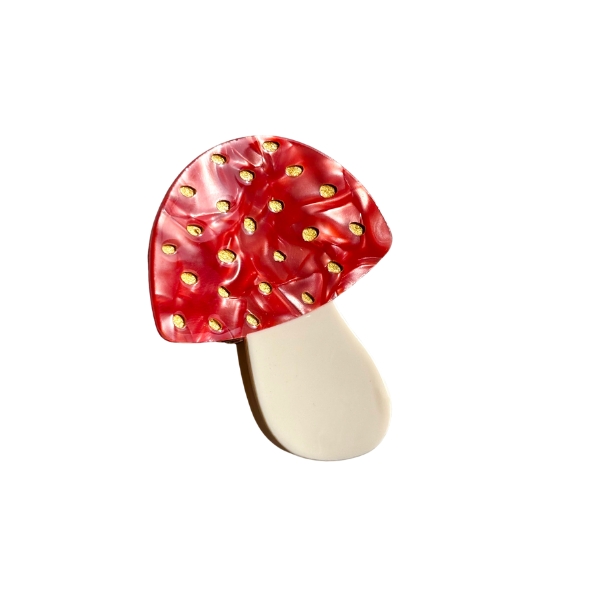 Mushroom Claw Clip