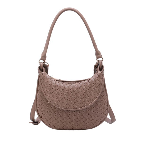 Kaylor Woven Crossbody Bag w/ Pouch