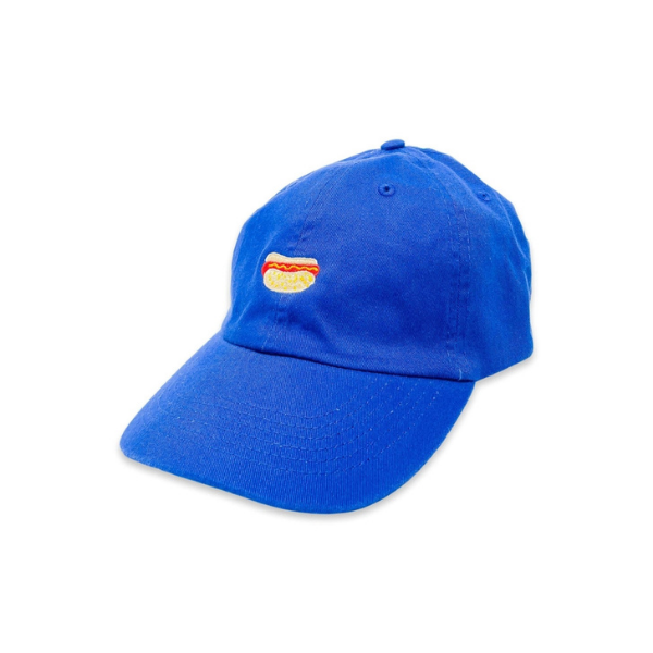 Royal Blue Hot Dog Embroidered Hat