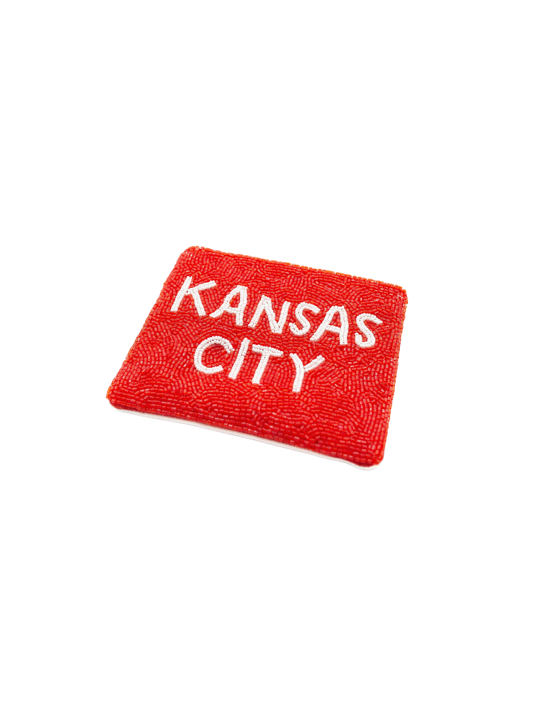 Beaded Kansas City Coin Purse