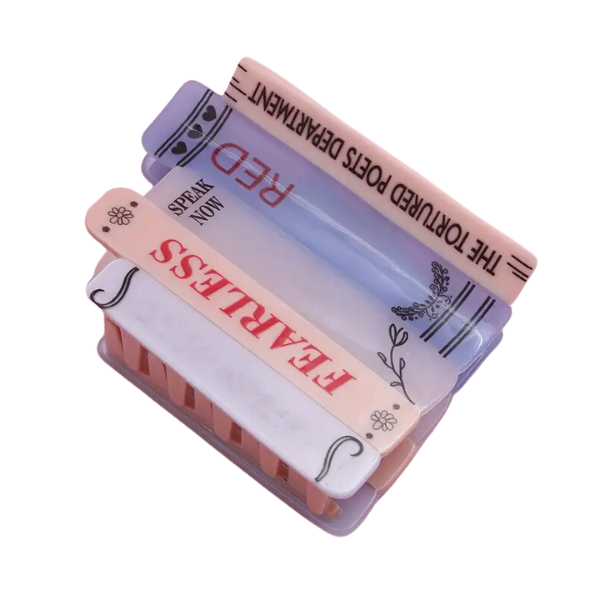 Swifty 'The Eras Part 2' Books Claw Clip