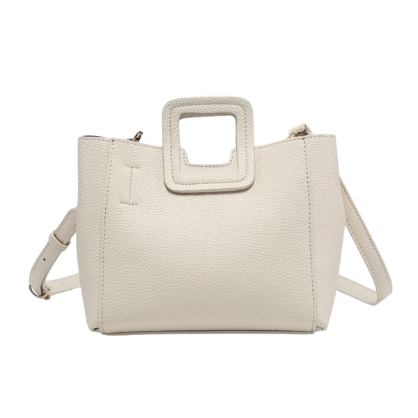 Satchel/Crossbody Bag w/ Square Handle