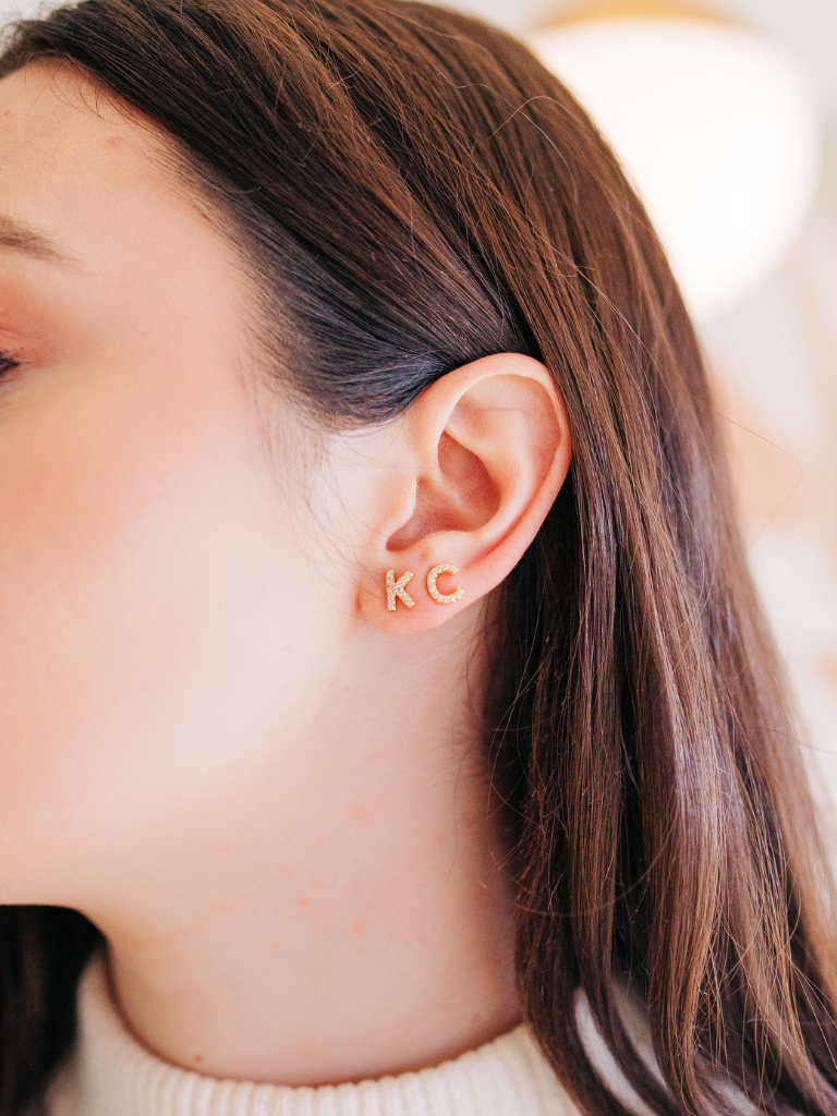 KC Rhinestone Studs