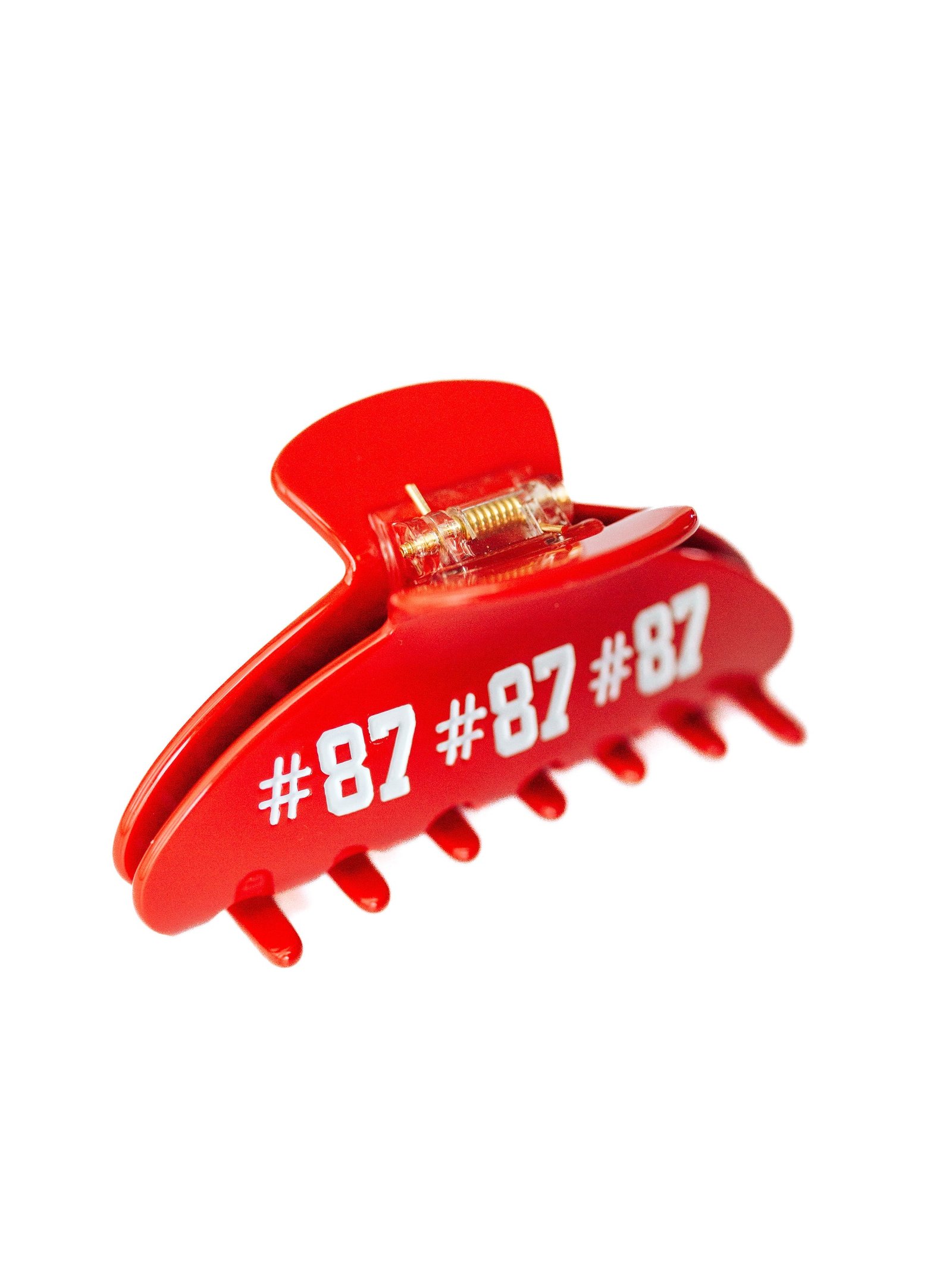Red #87 Claw Clip